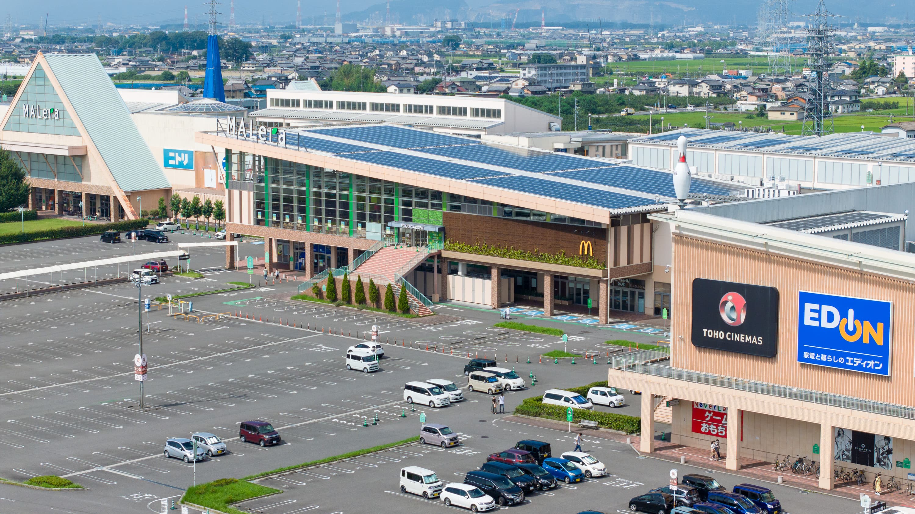 日本・高層ビルドローン空撮