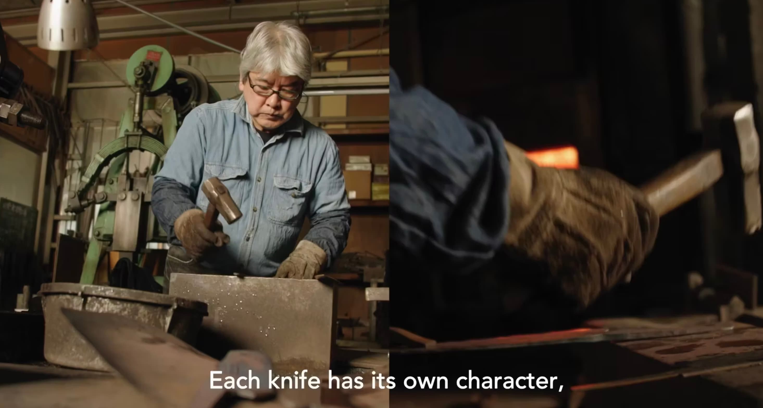 Case study: the craft of knife making as branding content